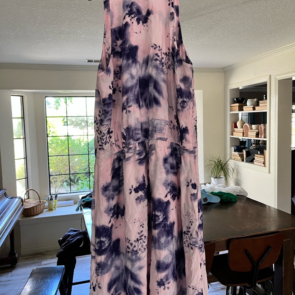 Flowy Bohemian Vera Wang Dress